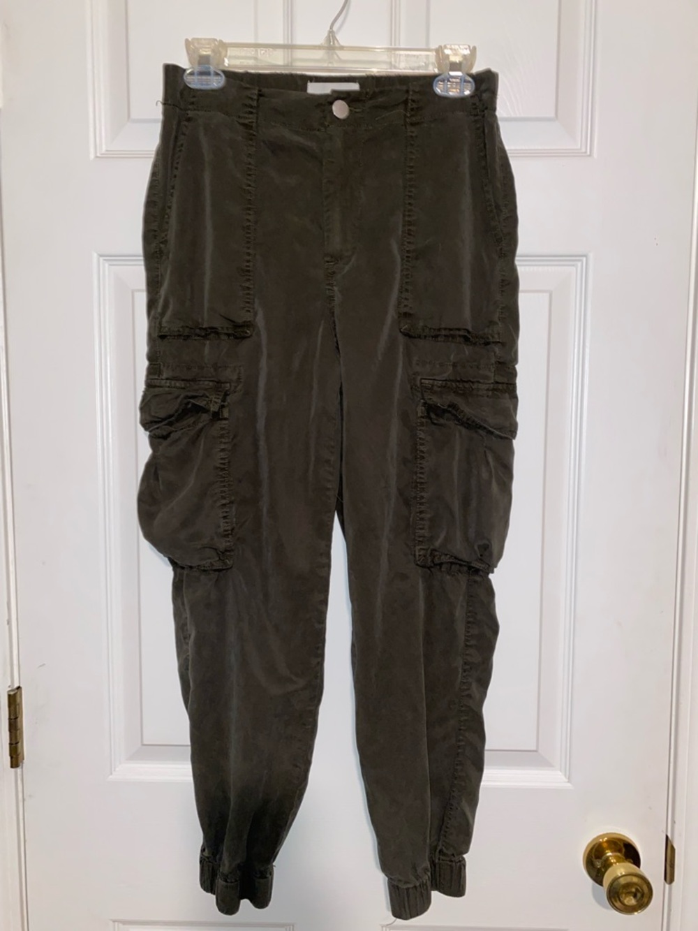 Dear John Olive Green Cargo Joggers